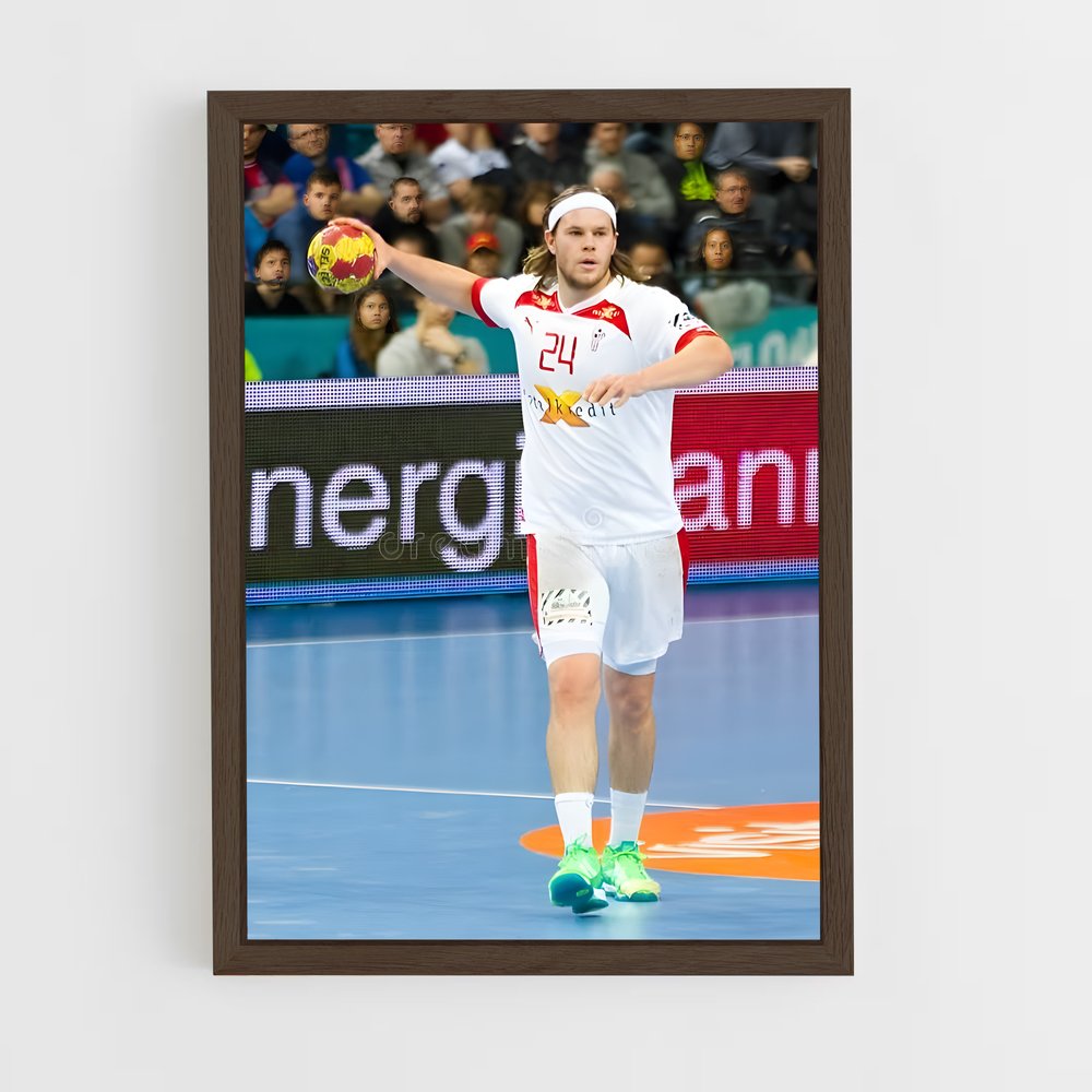 Poster Throwing Star – affiche Handball (vue 5)